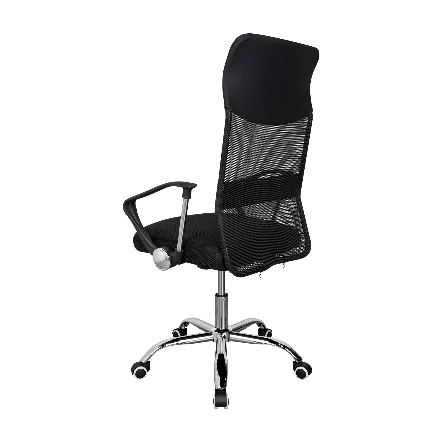 Silla Oficina X-50B, Wengue, con Cómodo Espaldar y Rodachines