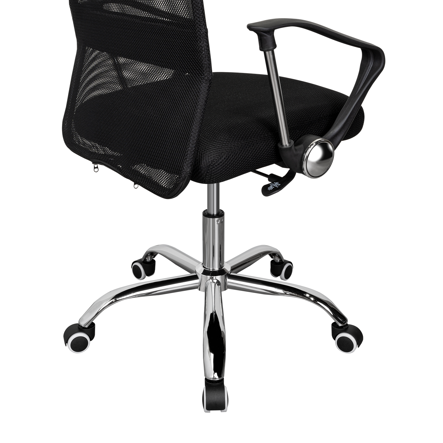 Silla Oficina X-50B, Wengue, con Cómodo Espaldar y Rodachines