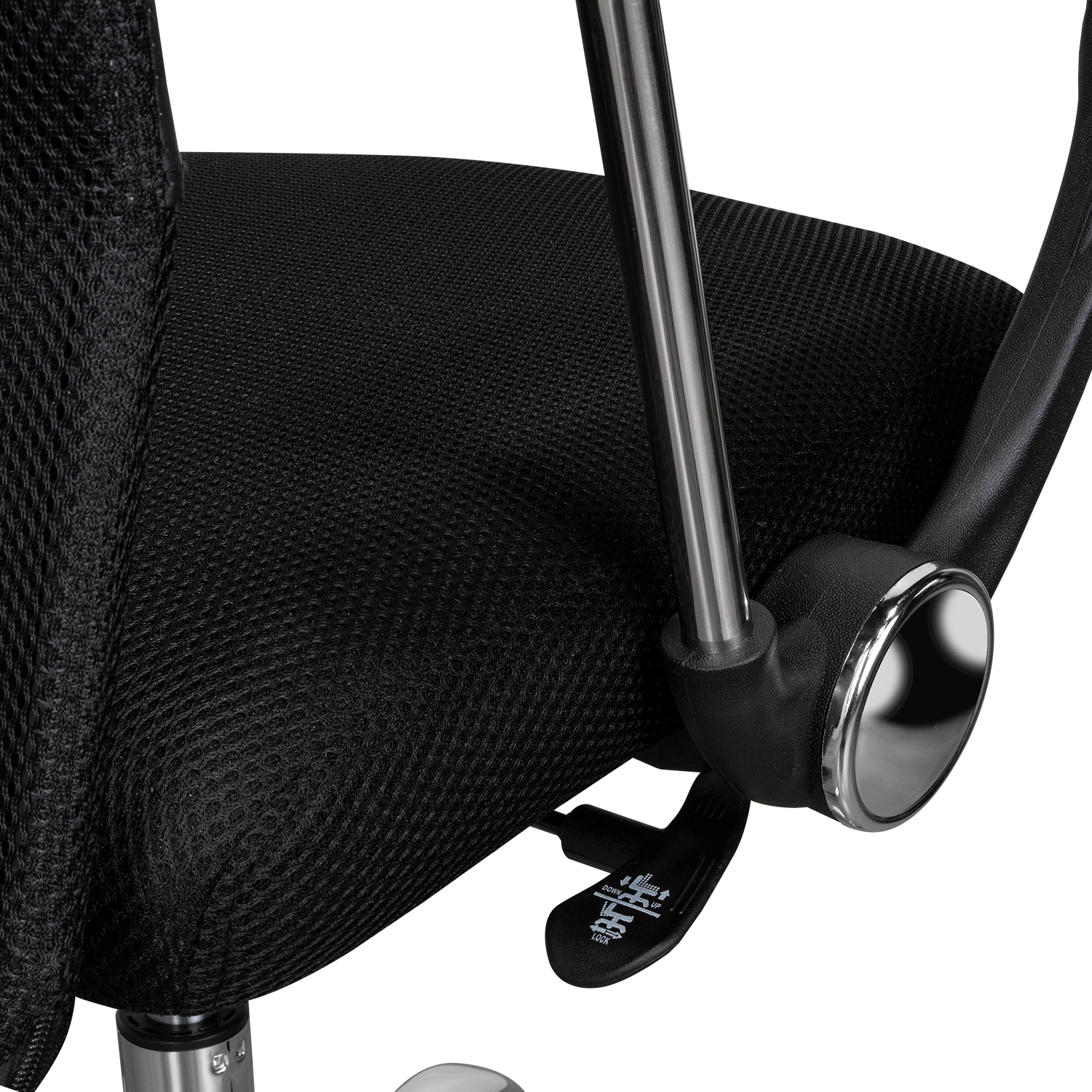 Silla Oficina X-50B, Wengue, con Cómodo Espaldar y Rodachines