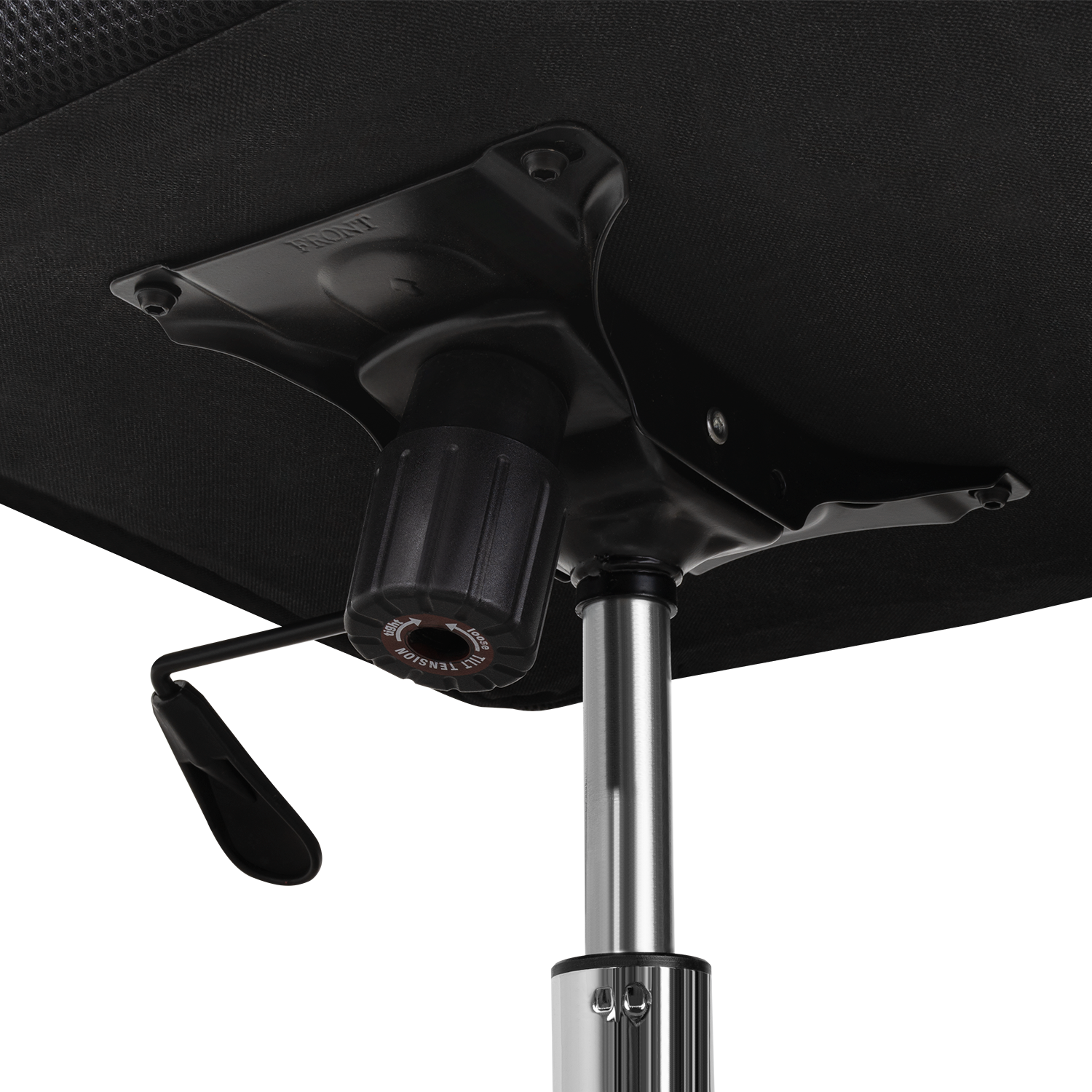 Silla Oficina X-57B, Wengue, con Cómodo Espaldar y Rodachines