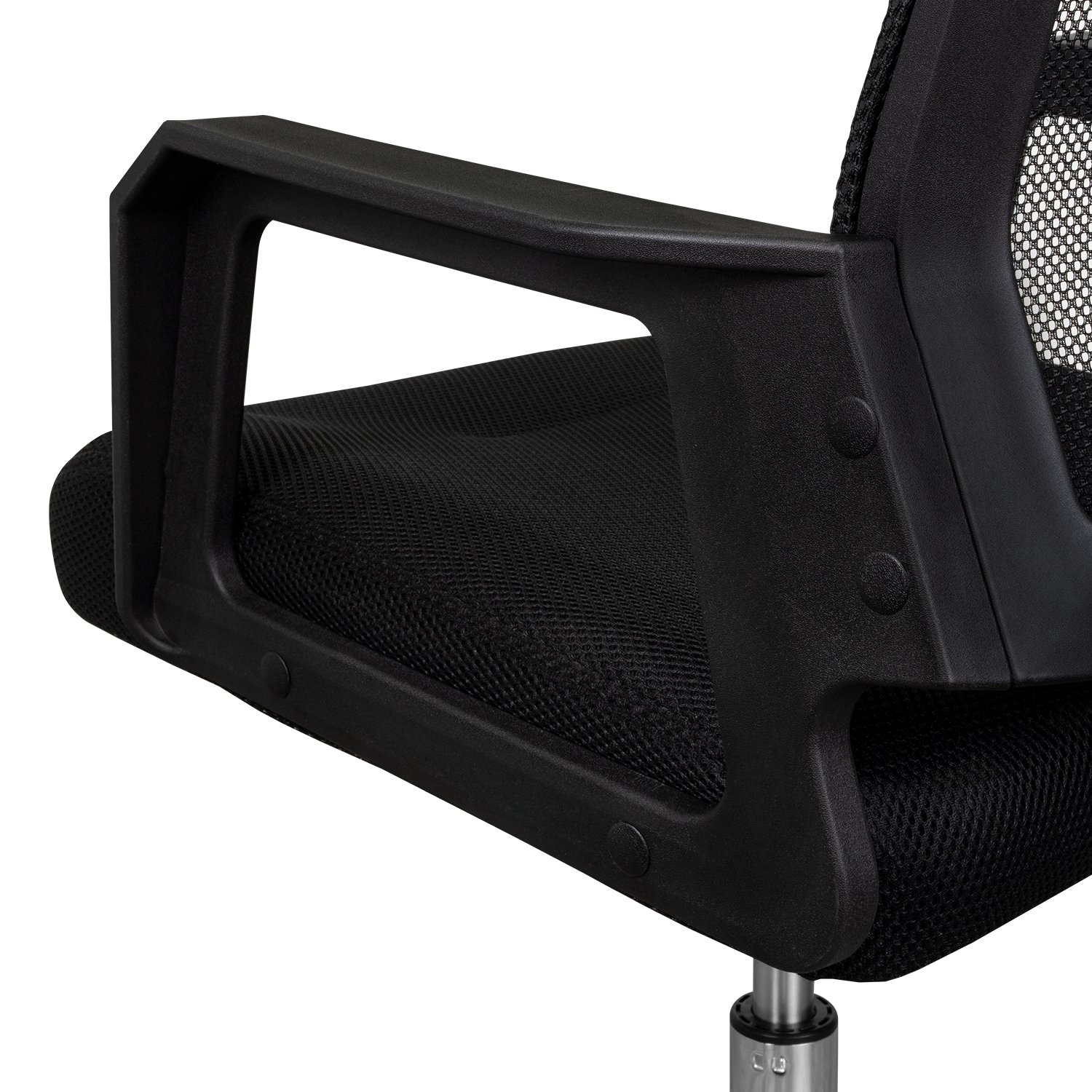 Silla Oficina X-57B, Wengue, con Cómodo Espaldar y Rodachines