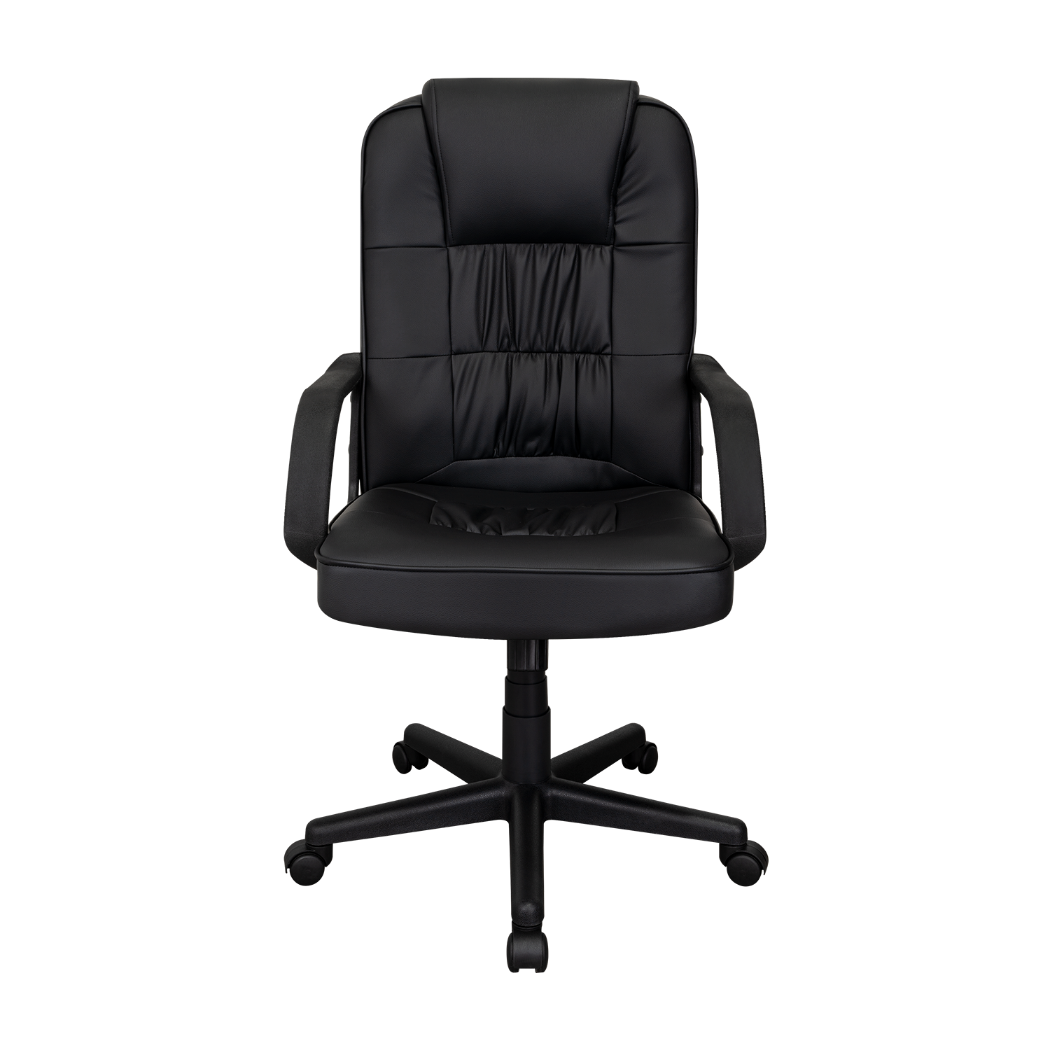Silla Oficina X-69B, Wengue, con Cómodo Espaldar y Rodachines