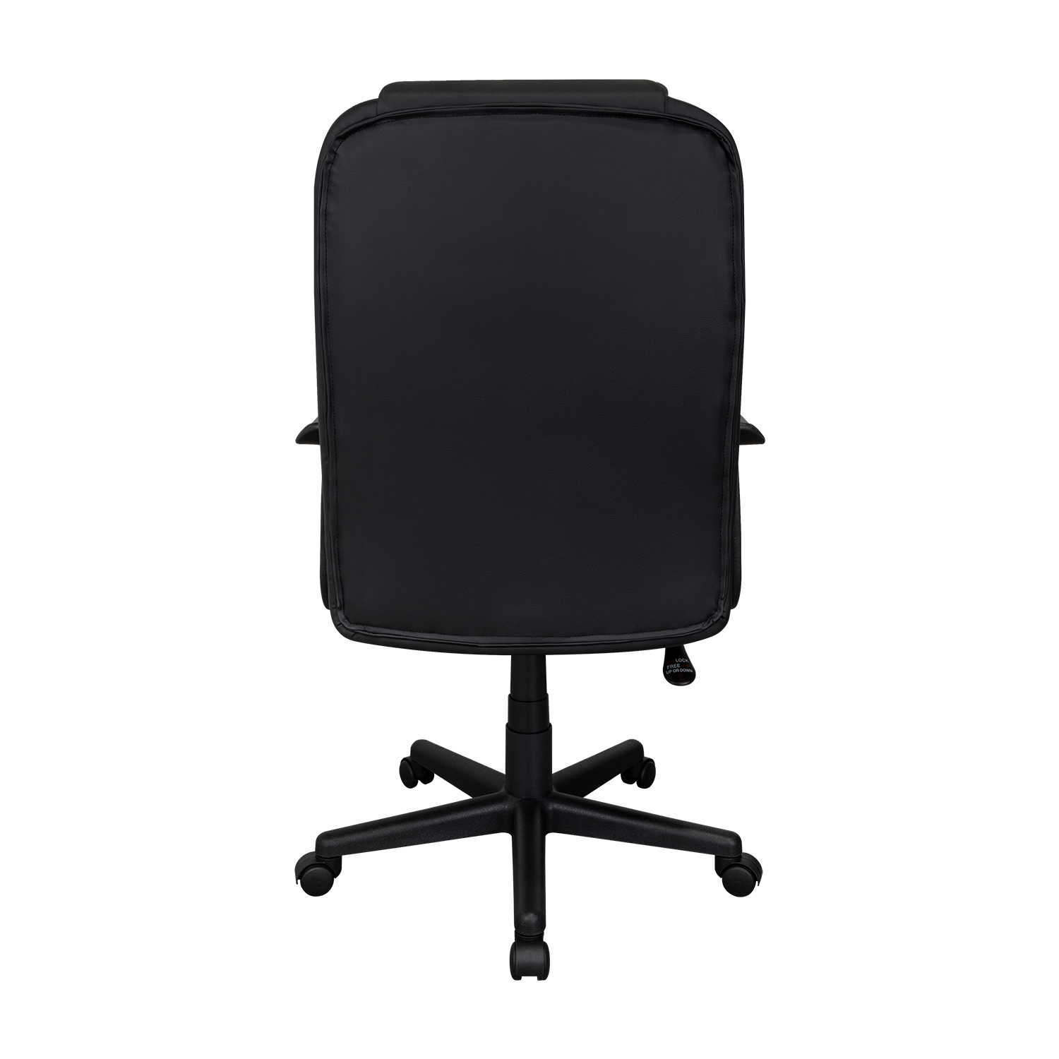 Silla Oficina X-69B, Wengue, con Cómodo Espaldar y Rodachines