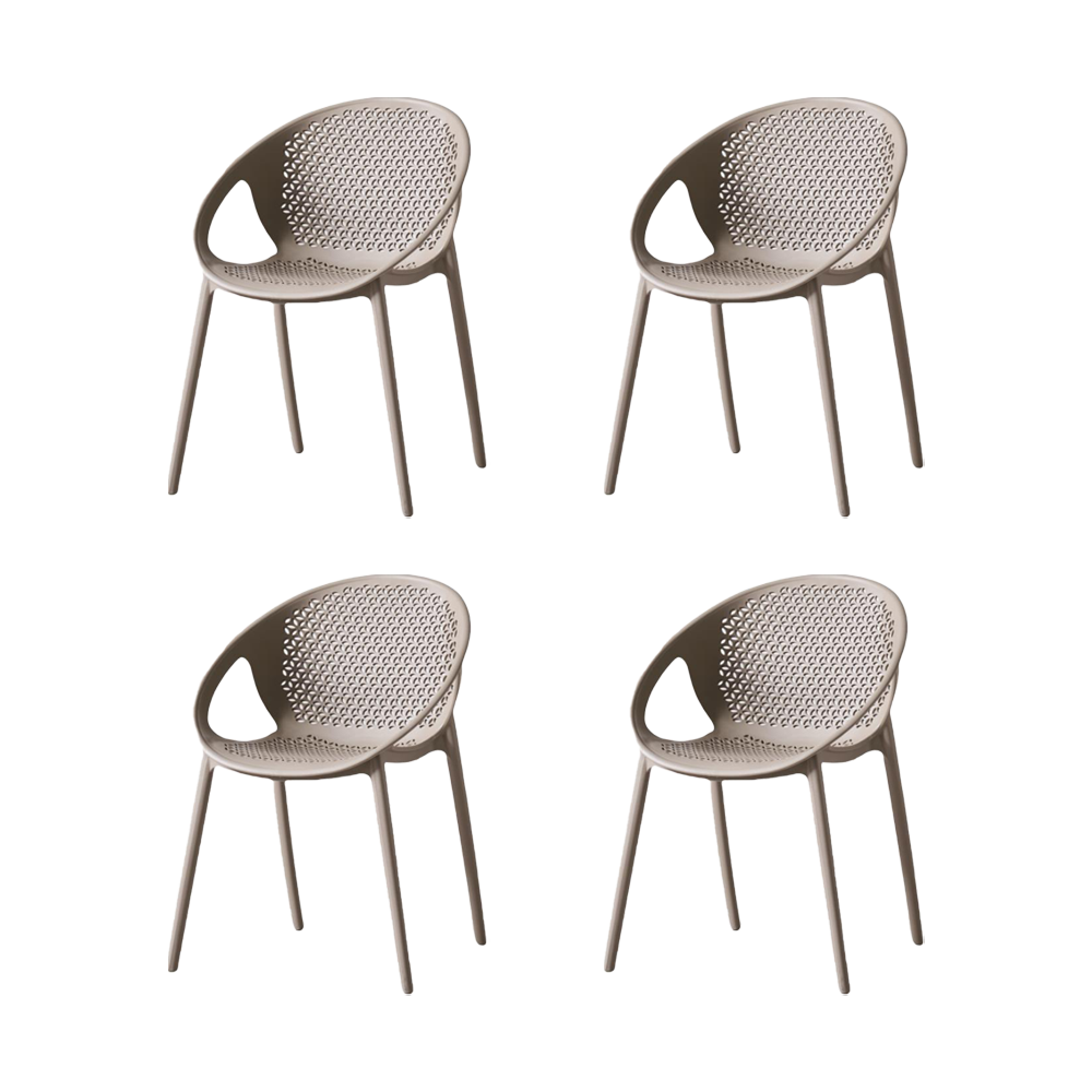 Combo Dito, Incluye una Mesa y 4 Sillas Color Negro