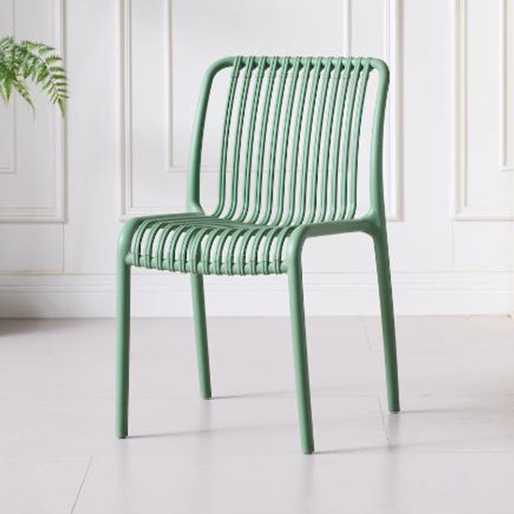 Silla Terra, Color Verde Olivo, Con espaldar