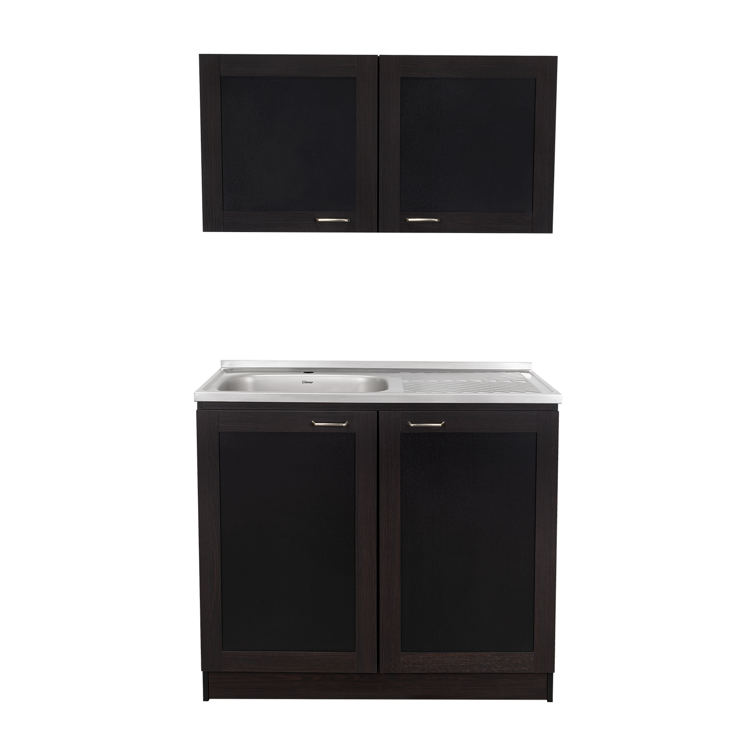 Cocina Integral Toronto, Wengue, Incluye Mesón Izquierdo ZF