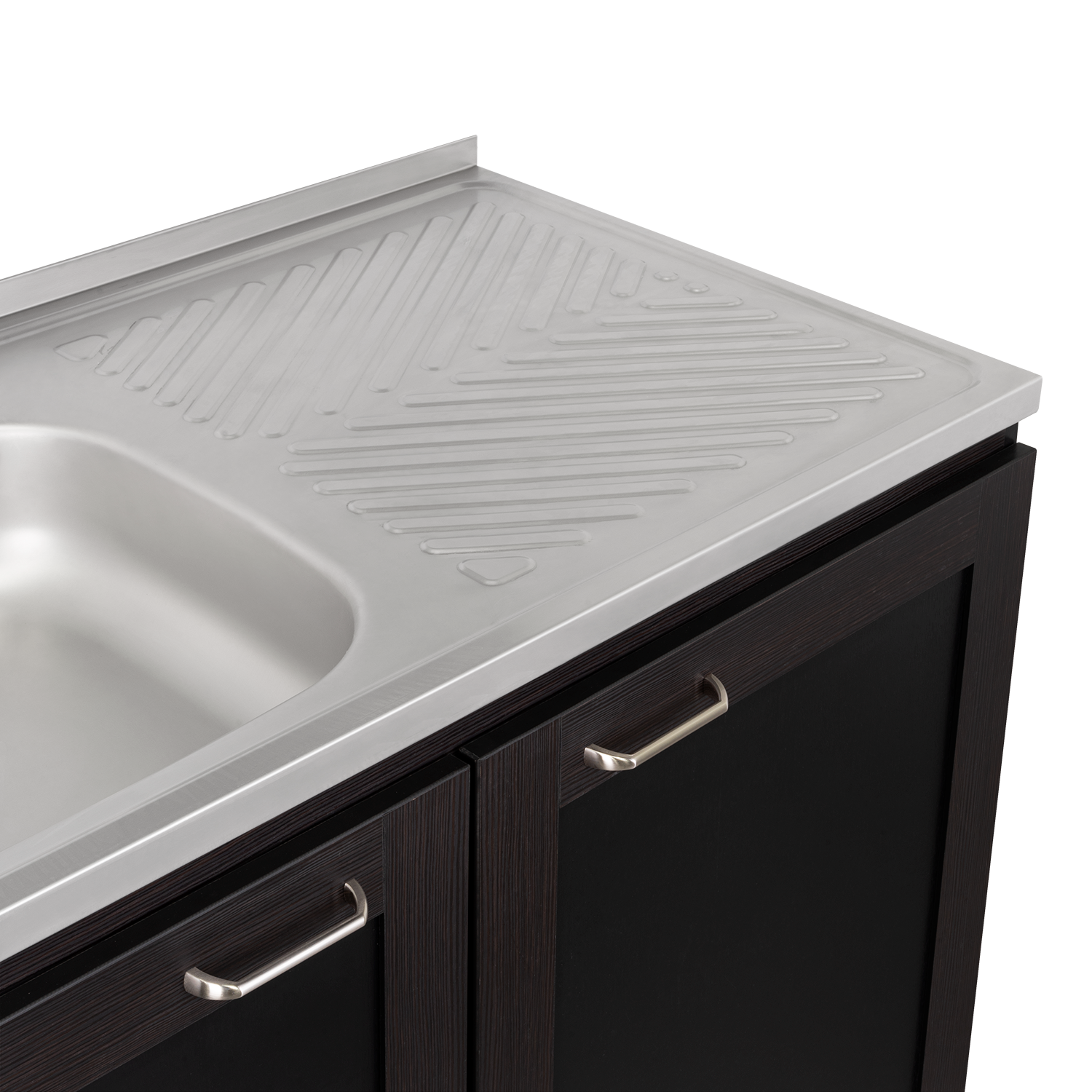 Cocina Integral Toronto, Wengue, Incluye Mesón Izquierdo ZF