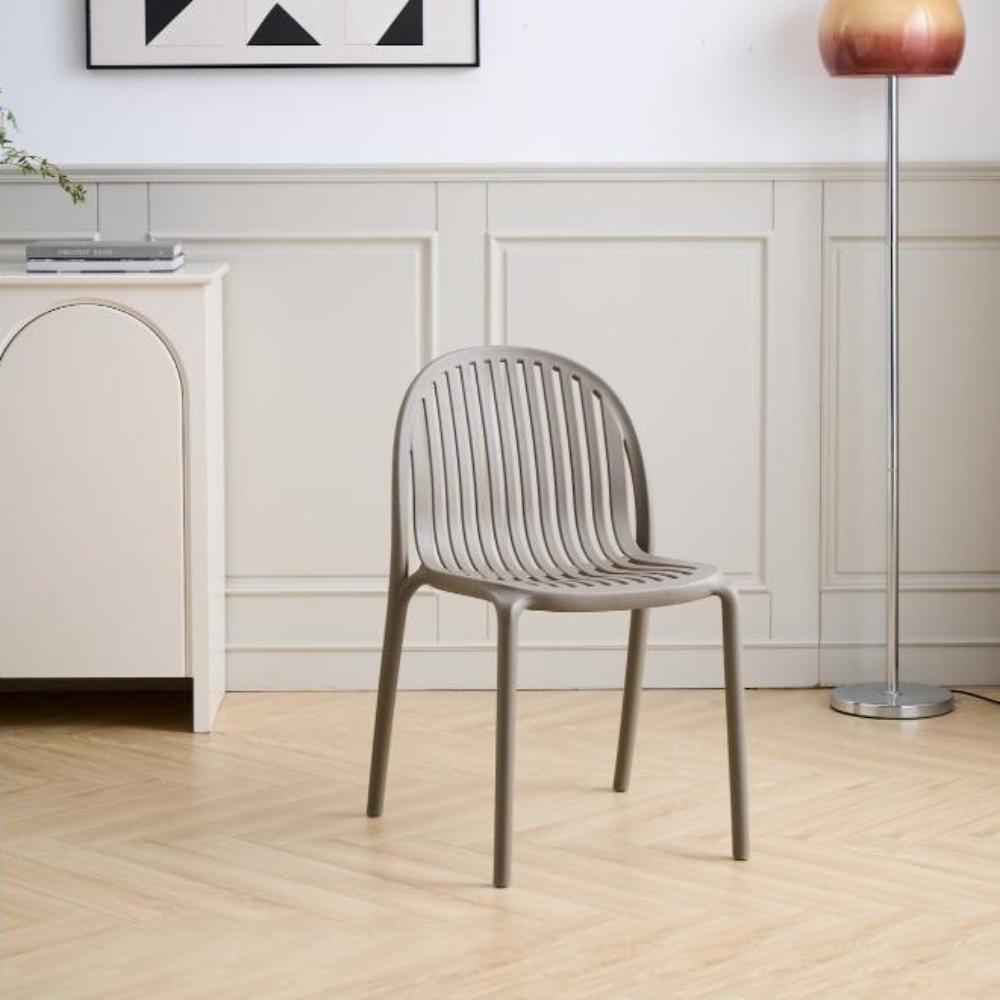 Combo Nordic, Incluye Mesa Redonda de Vidrio y 4 Sillas