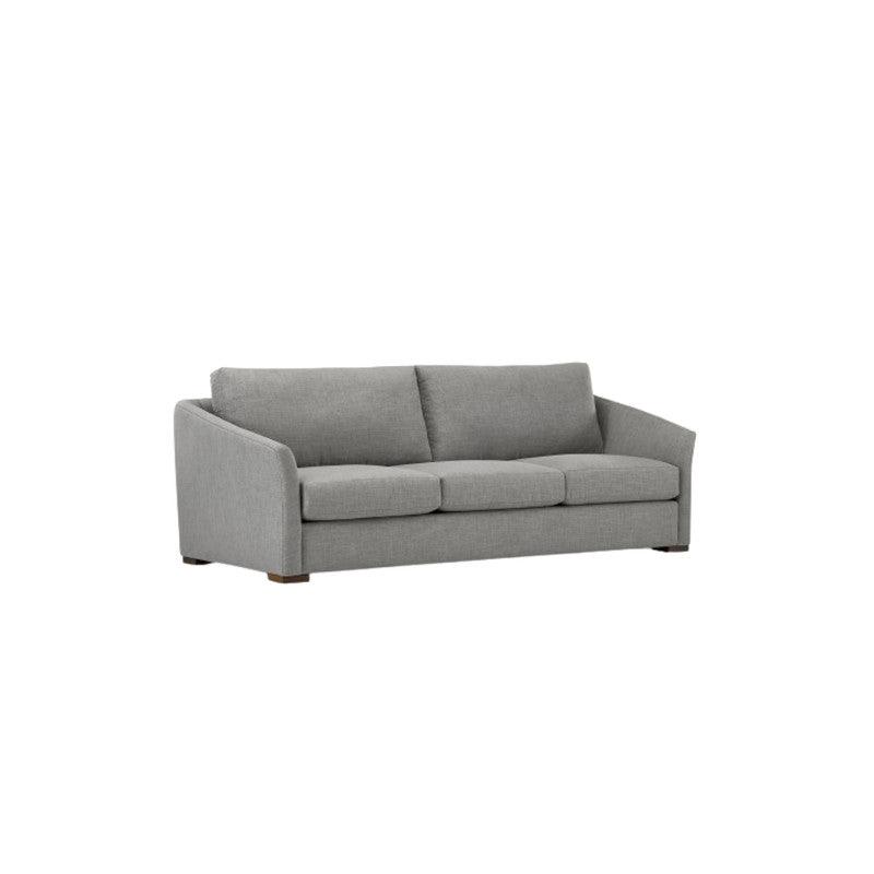 Sofá Calantha 3 puestos Gris tela anti fluidos 198x80x85
