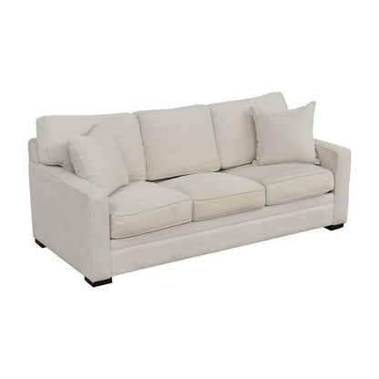 Sofá Callia 3 puestos Beige tela anti fluidos 200x85x80