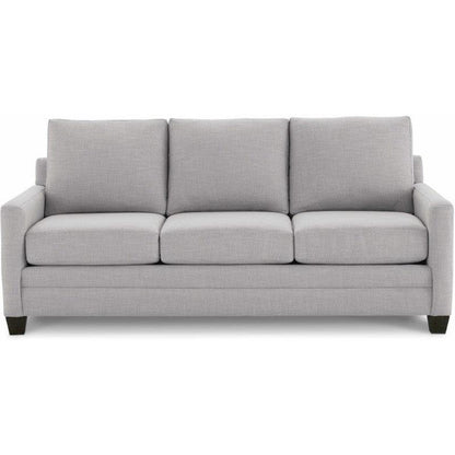 Sofá Calliope 3 puestos Gris tela anti fluidos 200x90x85