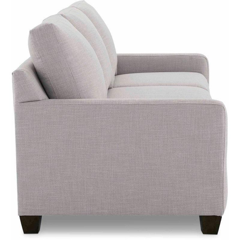 Sofá Calliope 3 puestos Gris tela anti fluidos 200x90x85