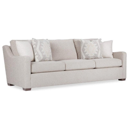 Sofá Calypso 3 puestos Beige tela anti fluidos 220x85x80