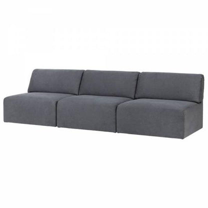 Sofá Candace 4 puestos Gris pet friendly 240x85x75