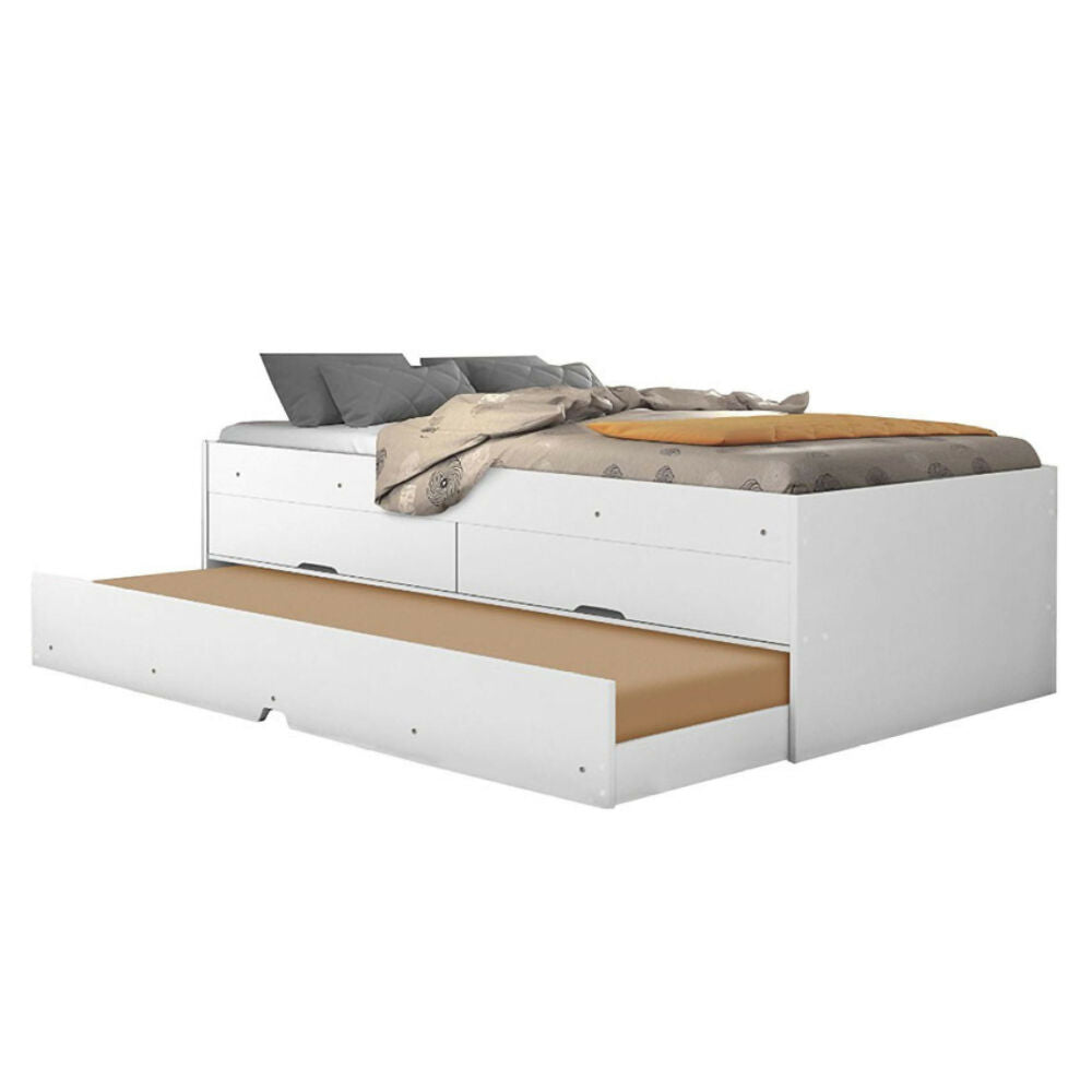 Cama Sencilla Mar - Blanco