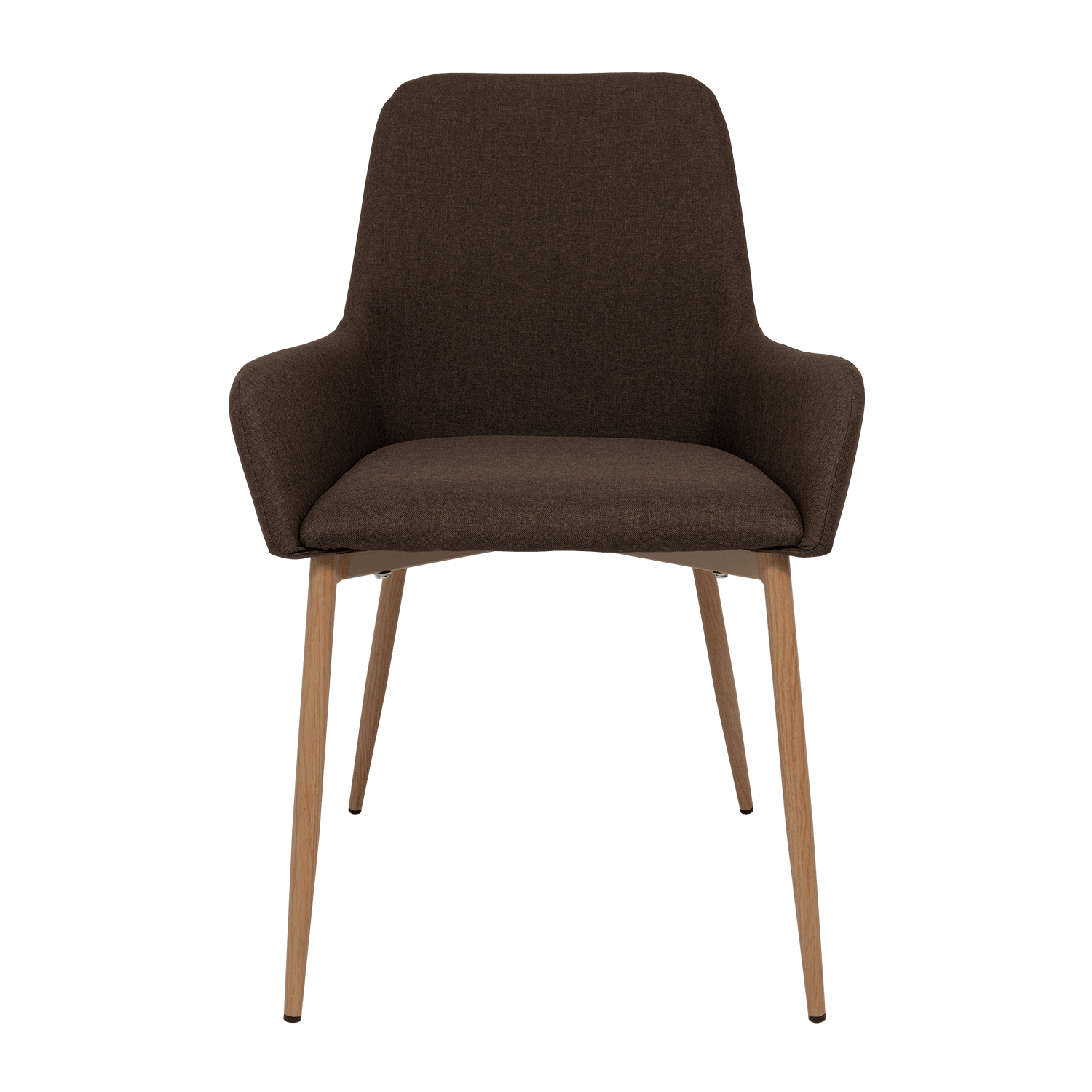 Sillas Clásicas Concept X6, Chocolate y Café Claro, con Cómodo Espaldar