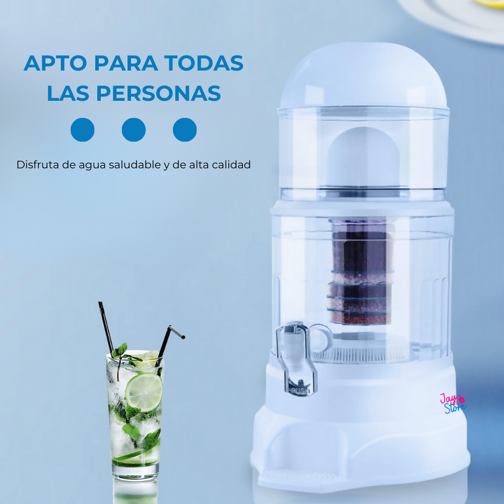 Filtro Purificador De Agua Potable 16 Litros Bioenergético