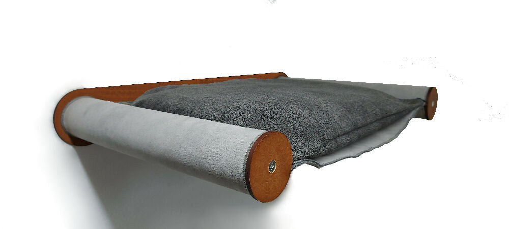 Hamaca Flotante Para Gatos Color Gris