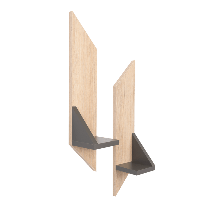 Set de Repisas Vettel, Beige, X 2 Unidades - VIRTUAL MUEBLES