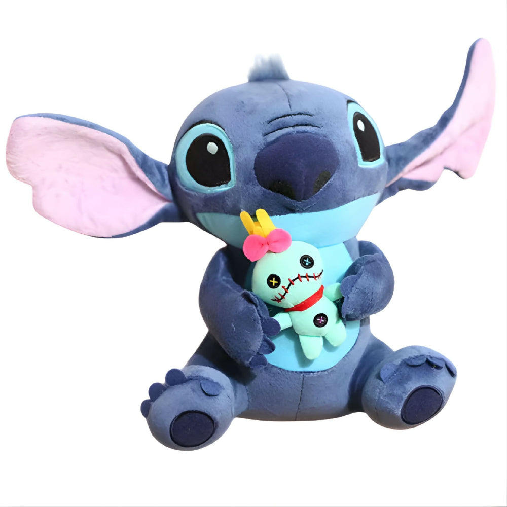 Peluche Gigante Stitch con Scrump Muñeco Suave Extra Grande Ideal para Regalo y Decoración