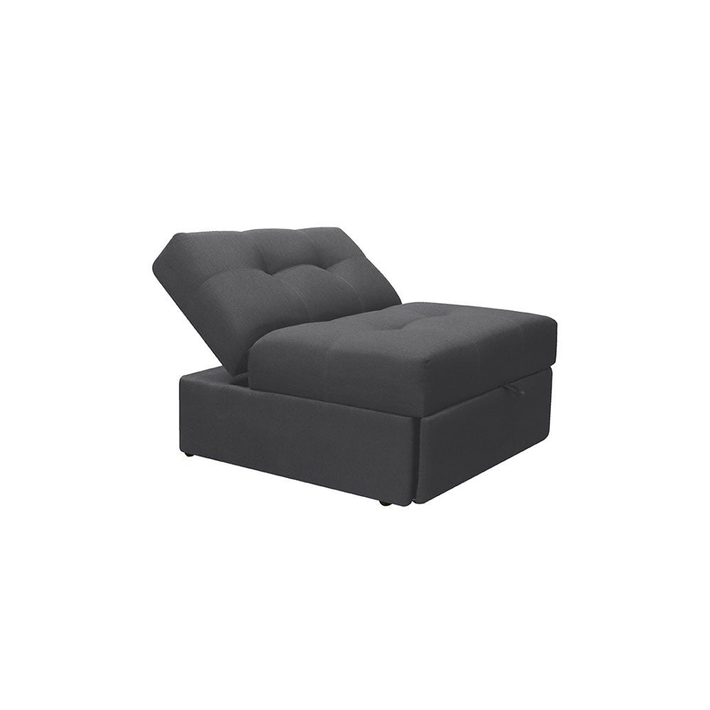 Silla Cama Angela Antifluido, Color Gris