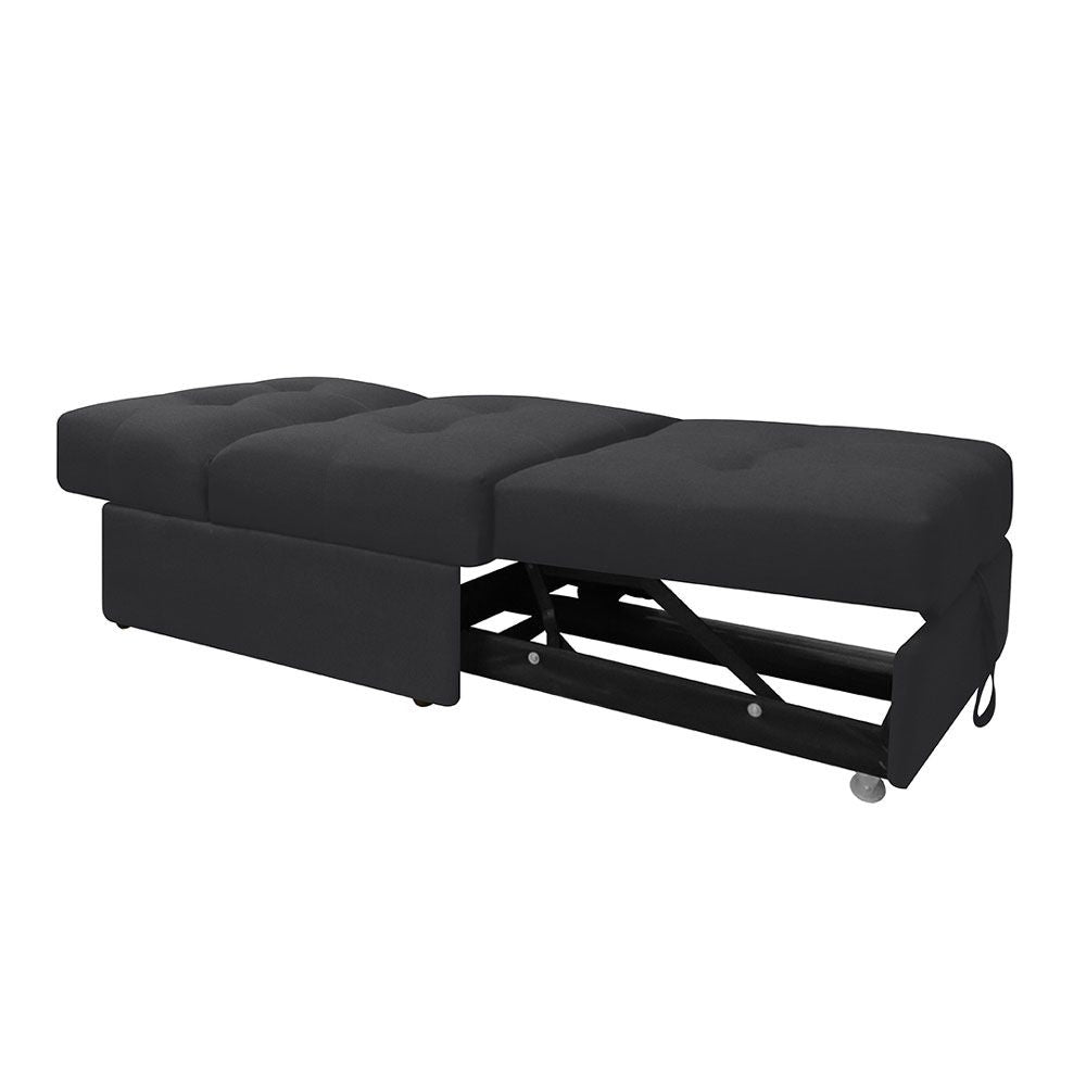 Silla Cama Angela Antifluido, Color Gris Oscuro