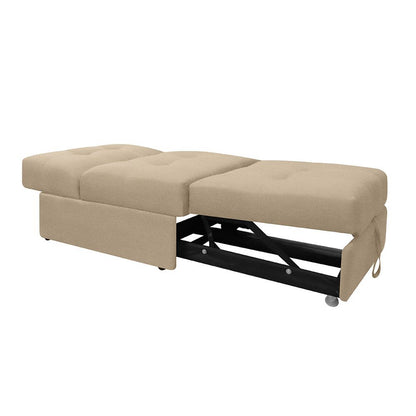 Silla Cama Angela Tela, Color Beige