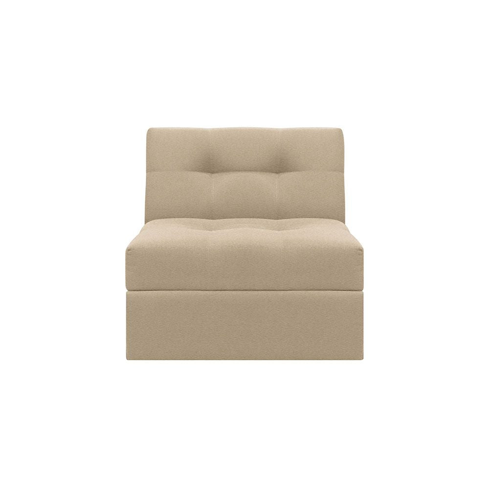 Silla Cama Angela Tela, Color Beige