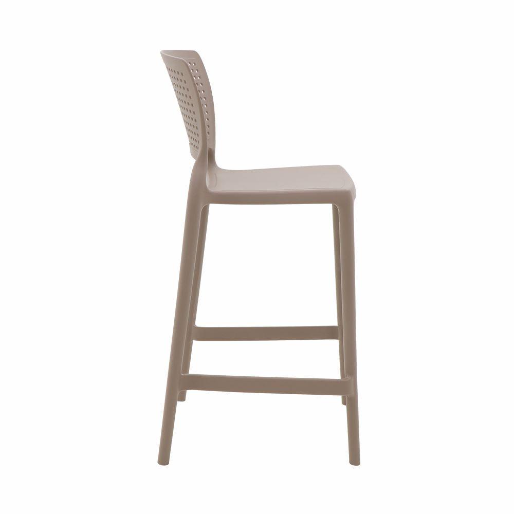 Silla Safira Alta , Taupe