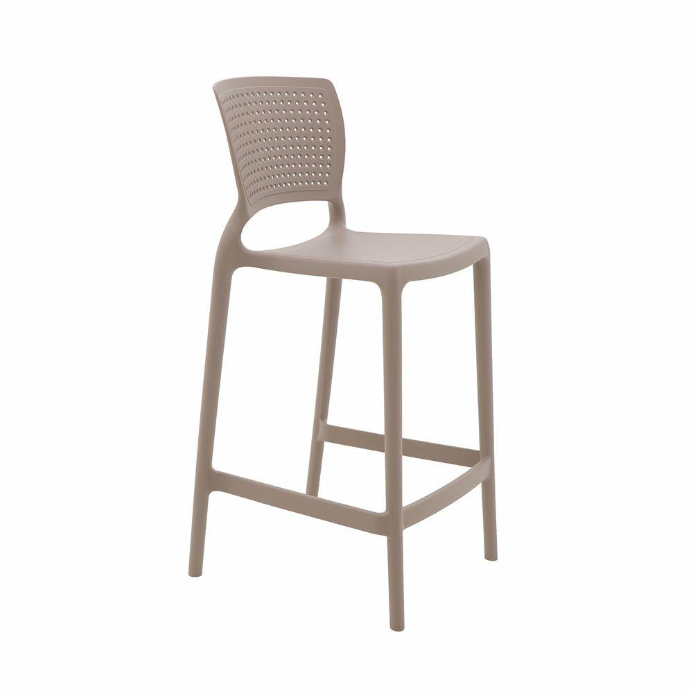 Silla Safira Alta , Taupe