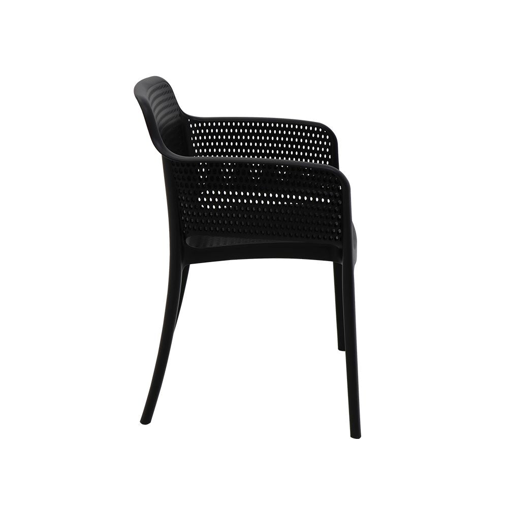 Silla con Brazos Gabriela, Negro