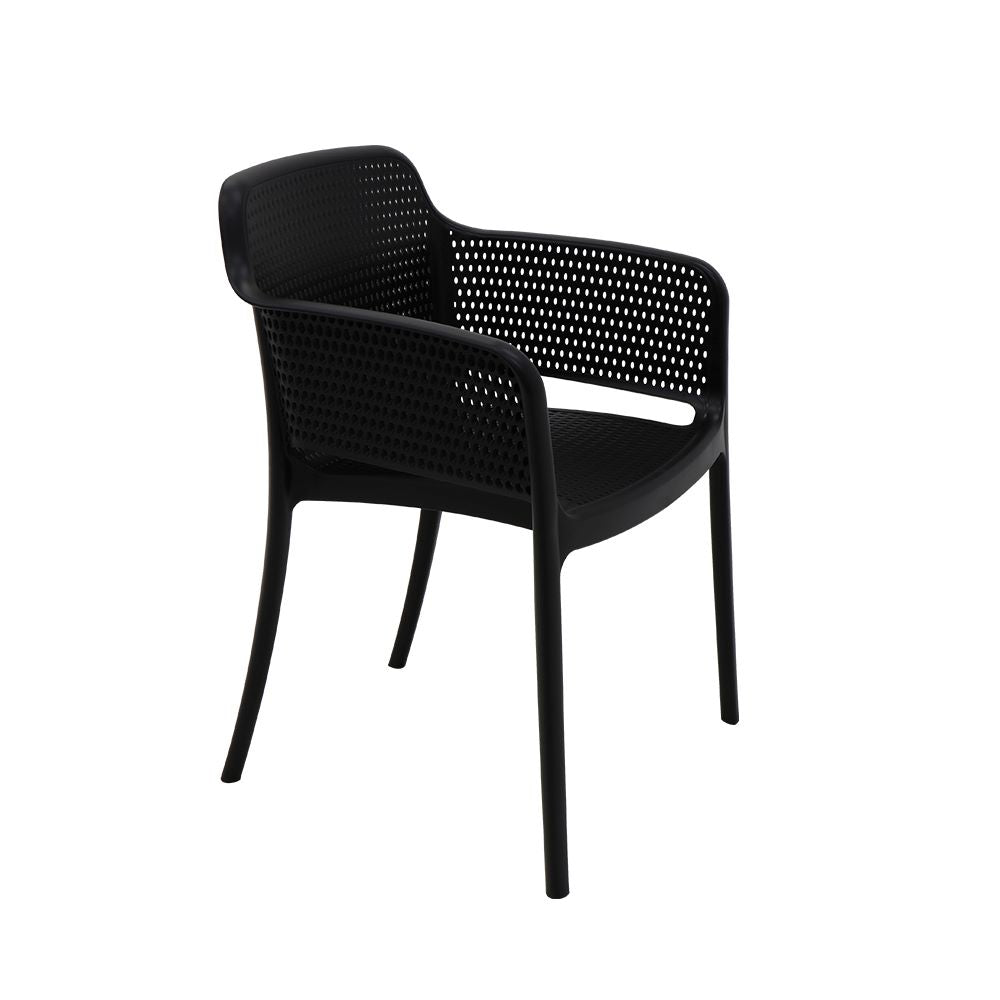 Silla con Brazos Gabriela, Negro