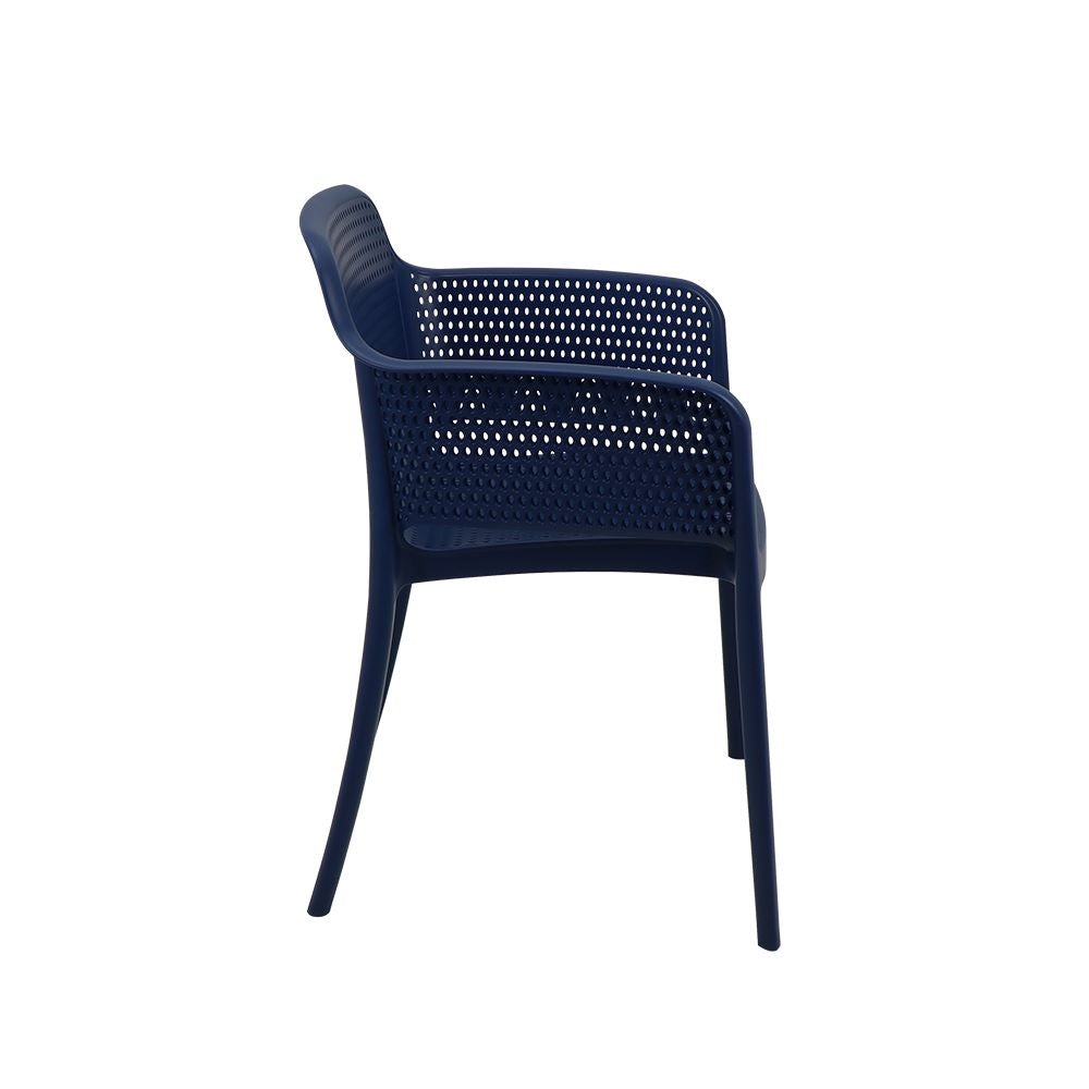 Silla con Brazos Gabriela, Azul Navy