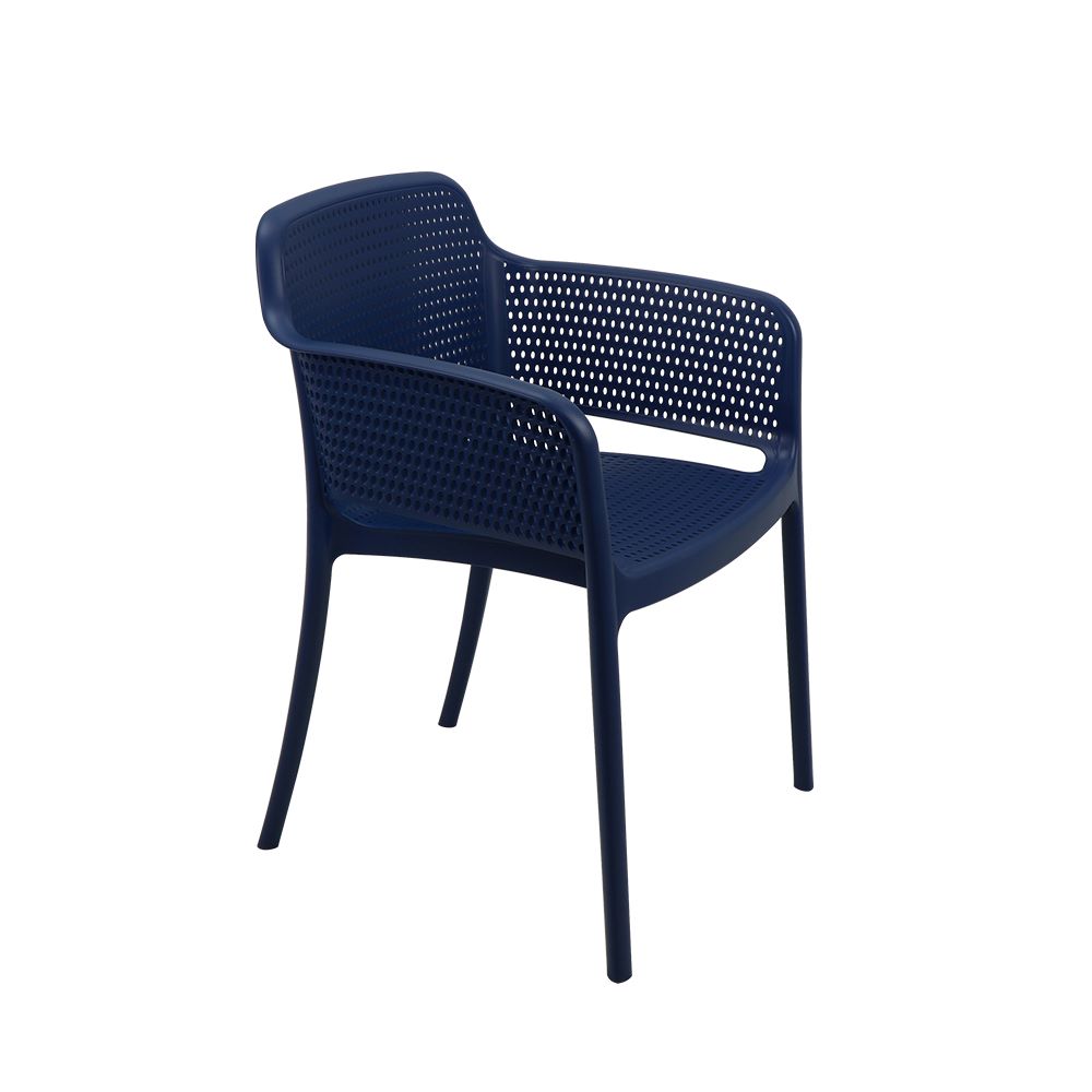 Silla con Brazos Gabriela, Azul Navy