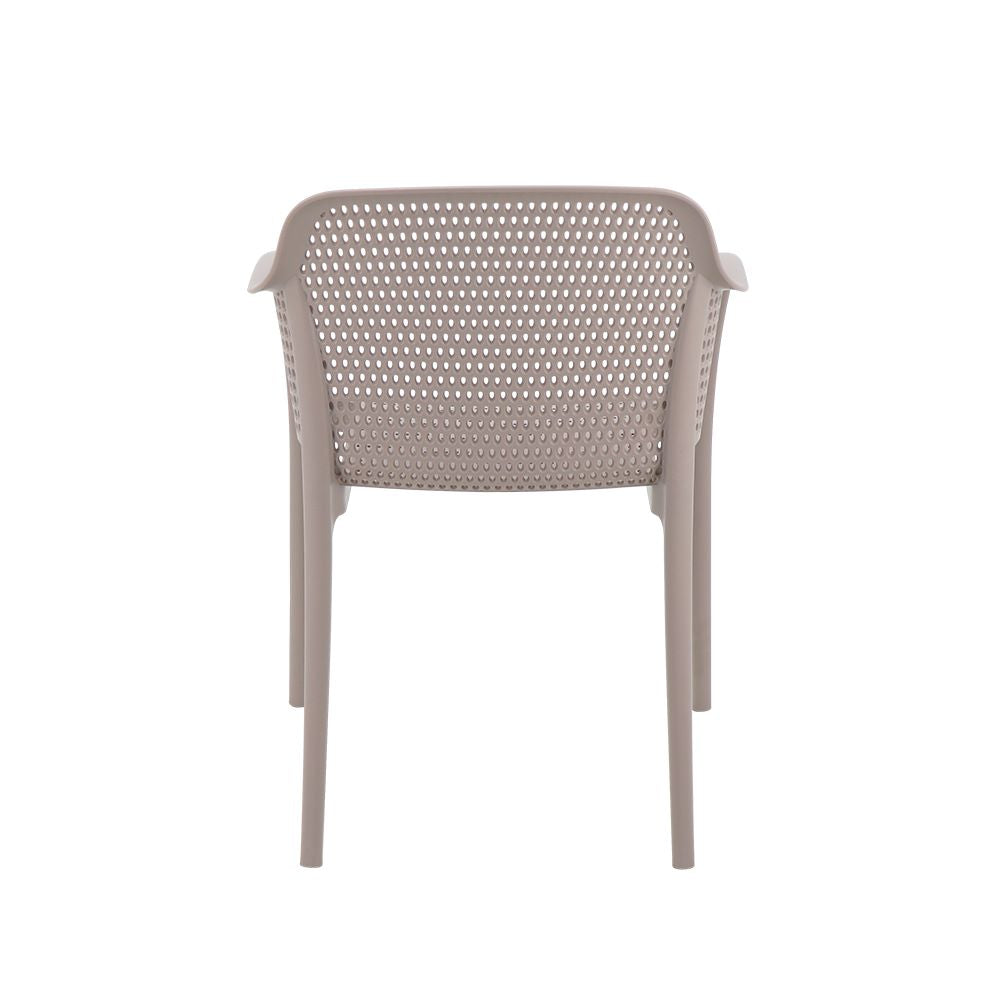Silla con Brazos Gabriela, Taupe