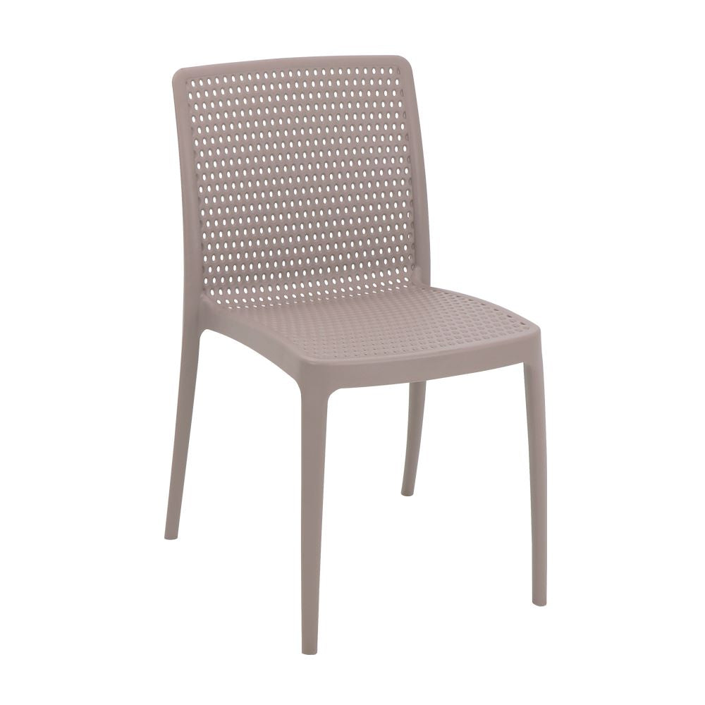 Silla sin Brazos Isabelle, Taupe