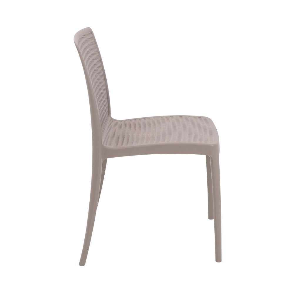 Silla sin Brazos Isabelle, Taupe