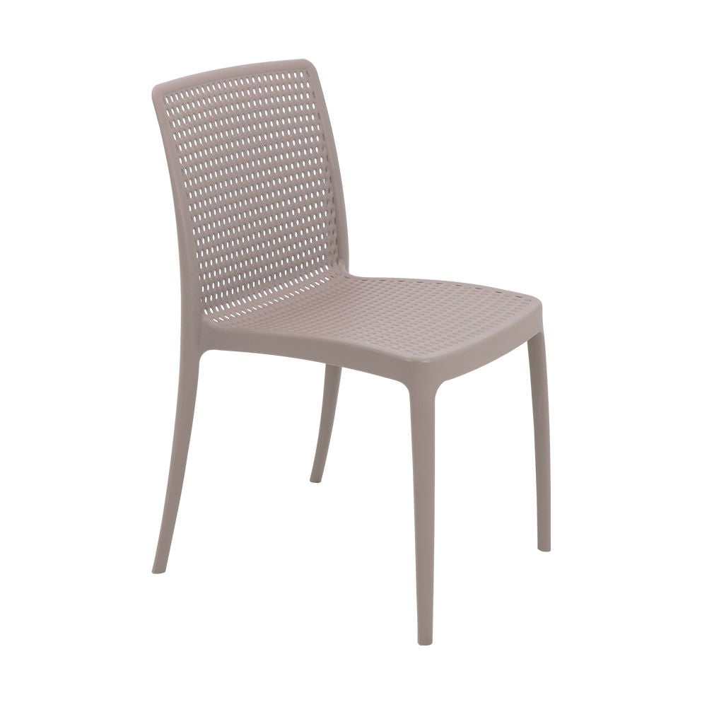 Silla sin Brazos Isabelle, Taupe