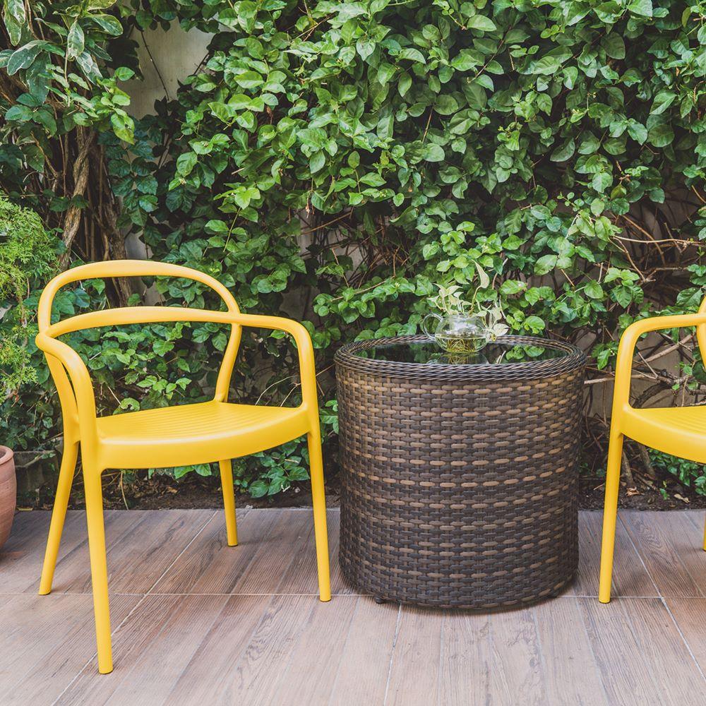 Sillon con Brazos Sissi , Amarillo