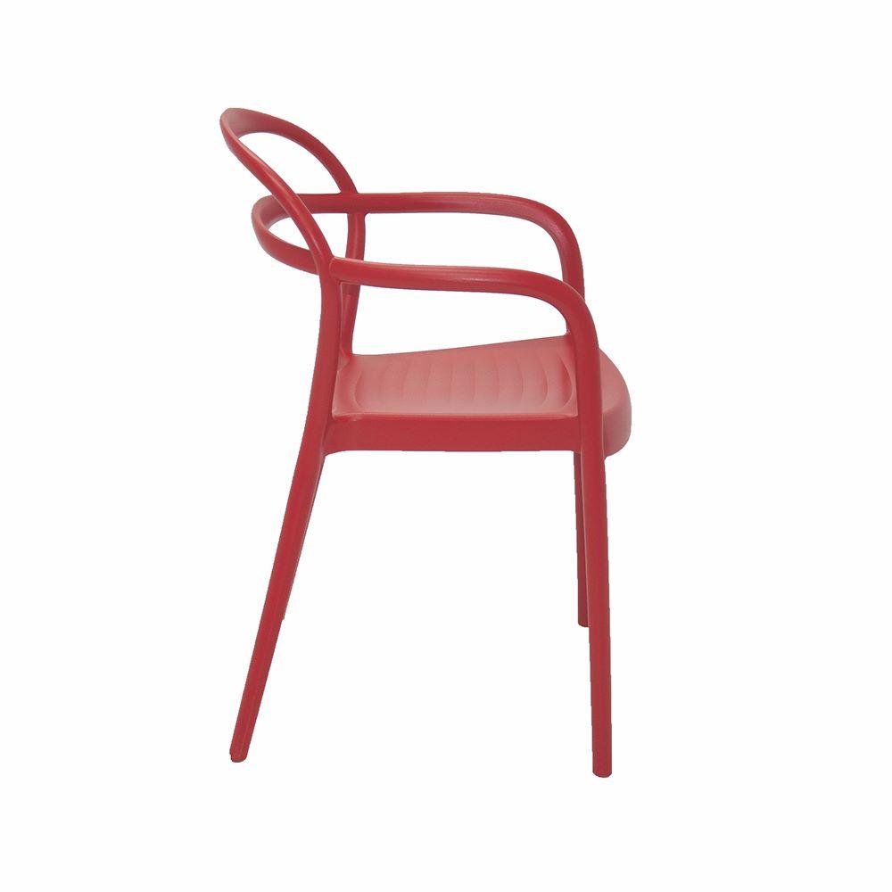 Sillon con Brazos Sissi , Rojo