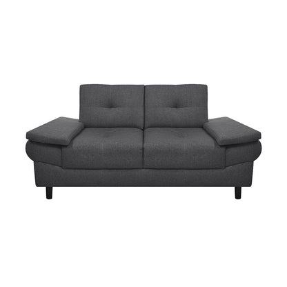 Sofa Michelle Antifluido, Color Gris