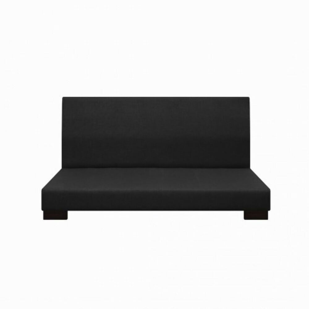 Sala Cama Sterimberg En Tela Negro - Amoblando