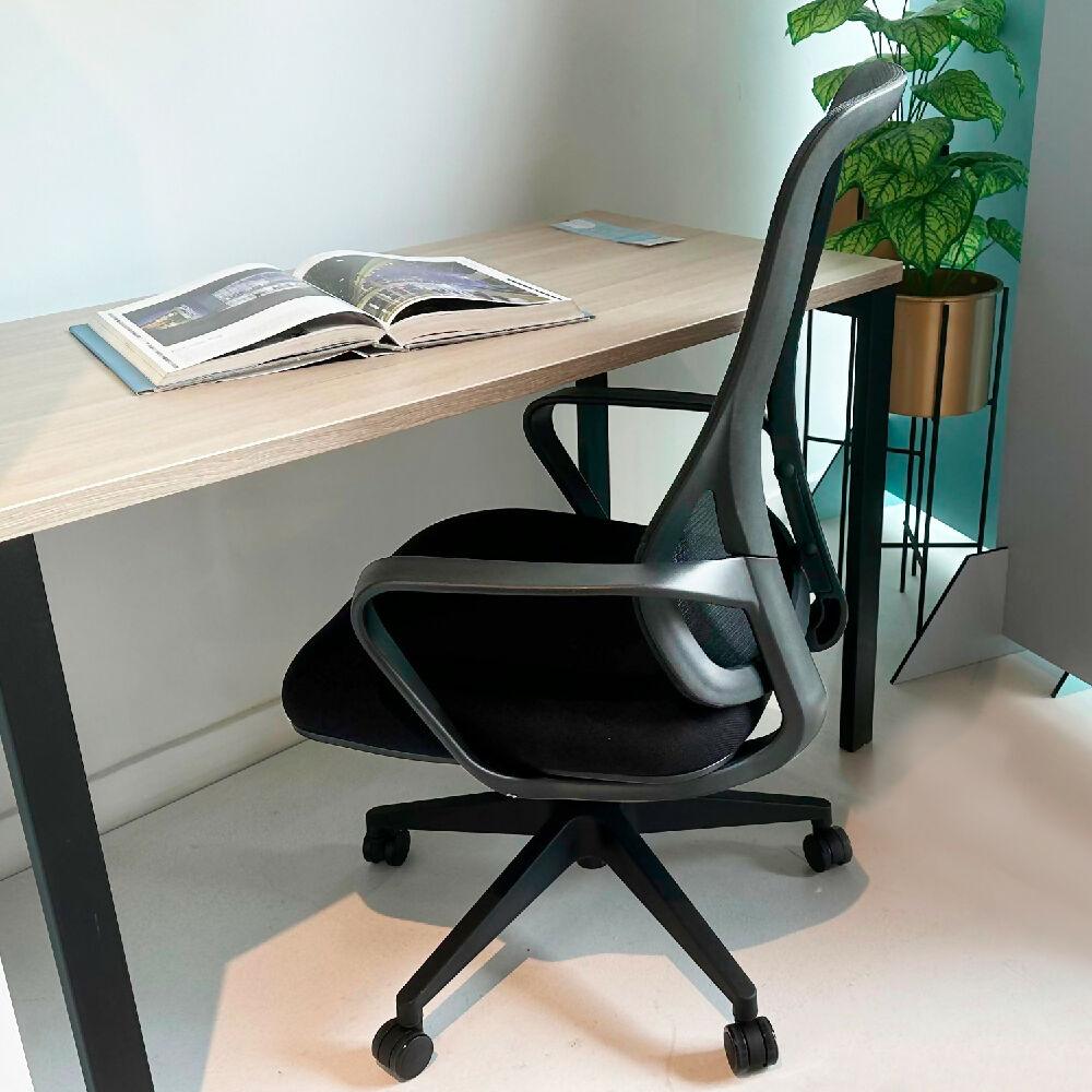 Silla de Oficina Ergonómica Eliot Negra