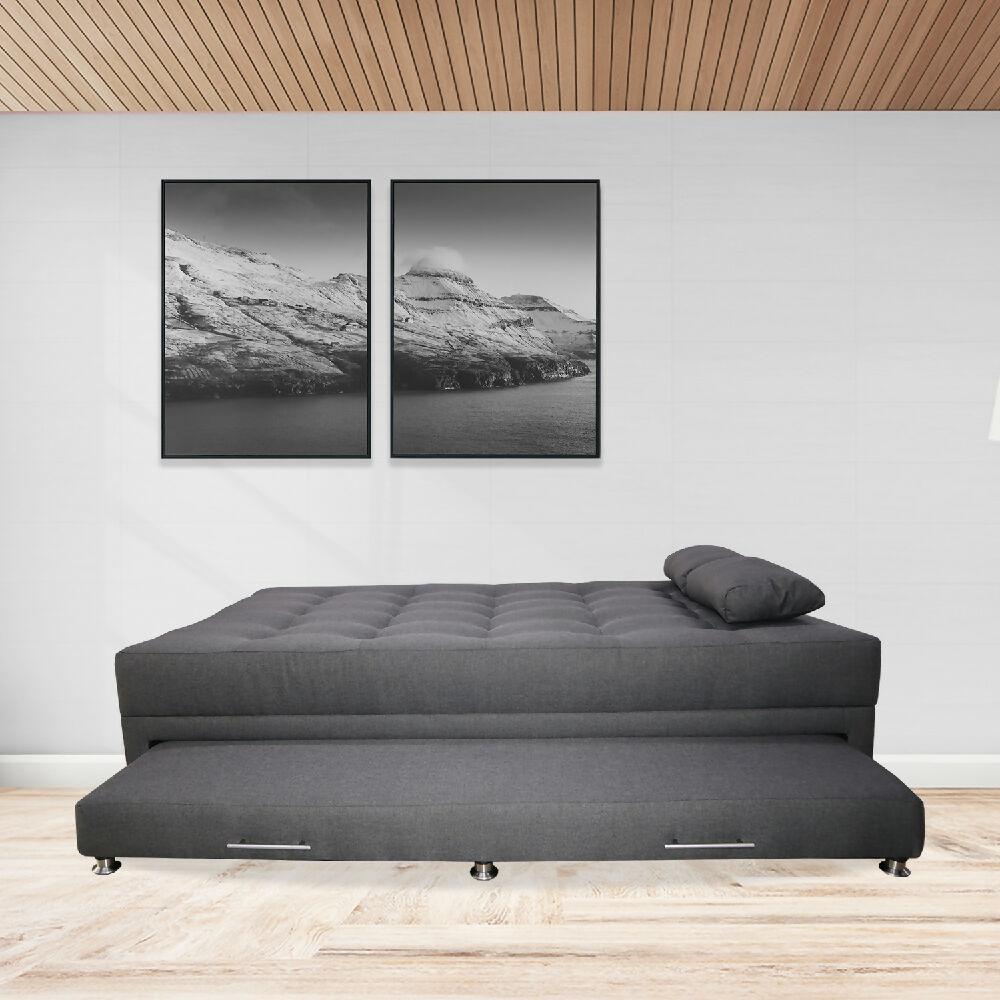 Sofacama Portmann nido tarima Gris
