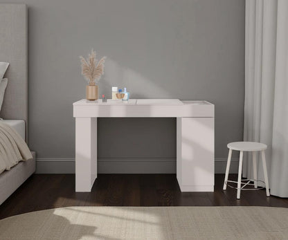 Mueble Tocador Ivak, Capri, con espacio para ubicar maquillaje incluye espejo