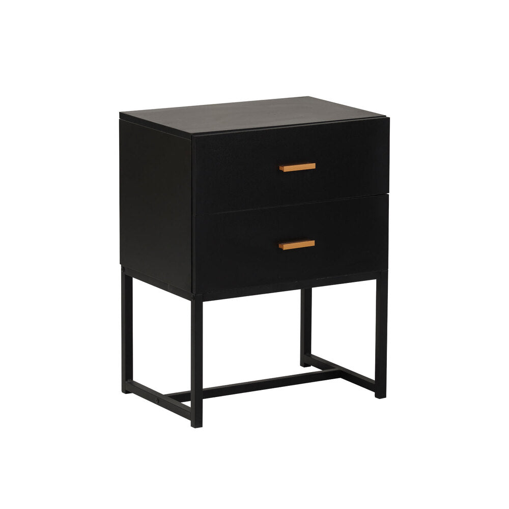 Mesa de Noche Block, Negro