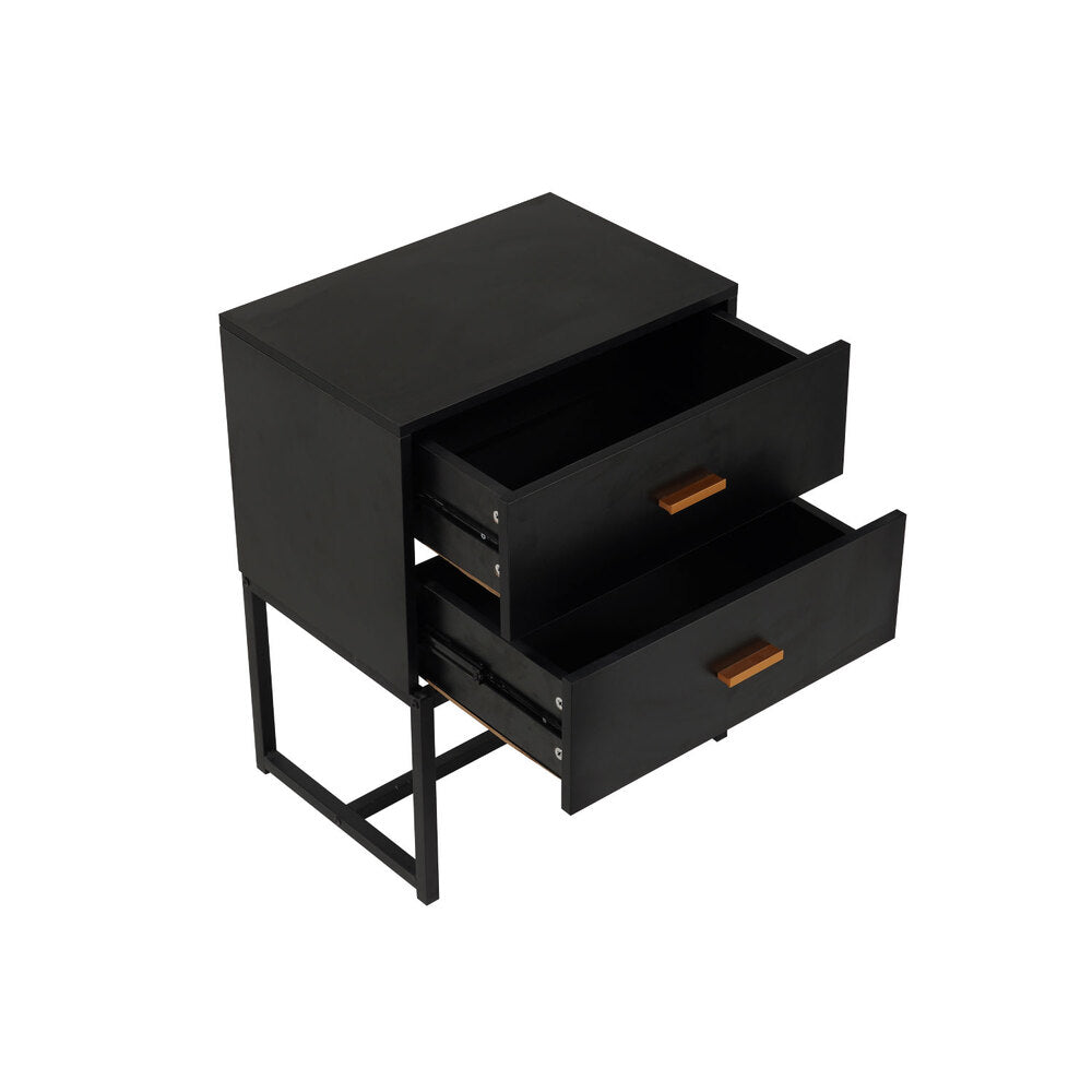Mesa de Noche Block, Negro