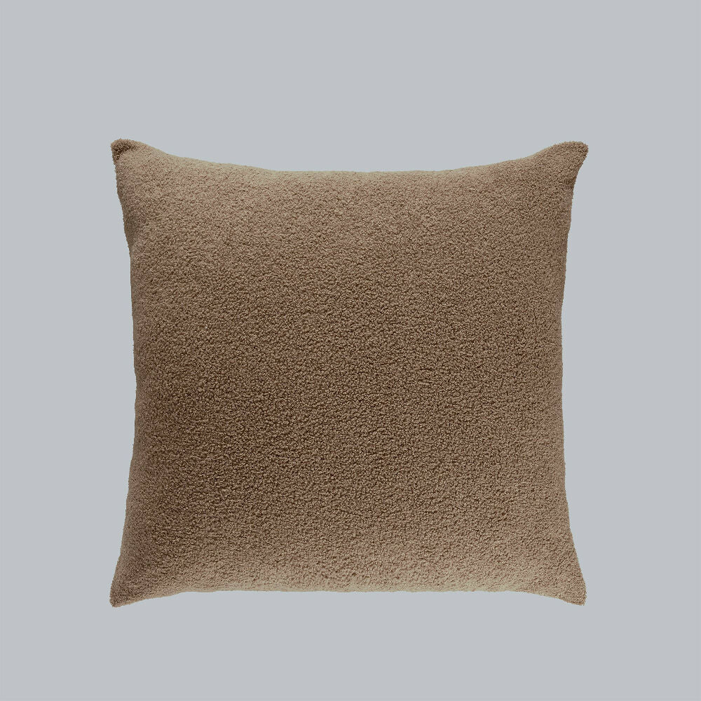 Funda Cojín Bucle Latte, de 70 x 70 cm