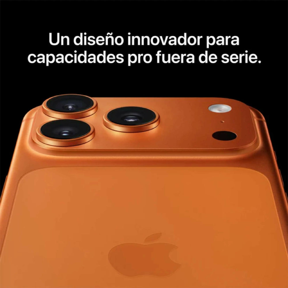 Celular IPhone 17 Pro Max 256GB E-Sim Pantalla ProMotion De 120Hz Naranja