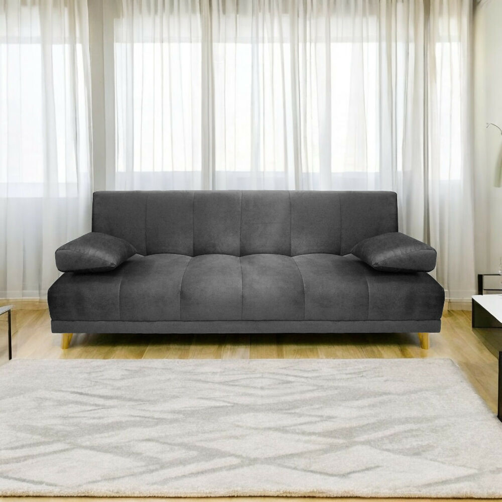 Sofa cama 3 posiciones Sabath 3 Tela Gris